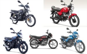 Price List of Top 5 Bikes under GST Benefits.